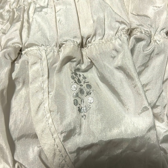 Free People The Way Home Short Silver White Size Small - Picture 7 of 7